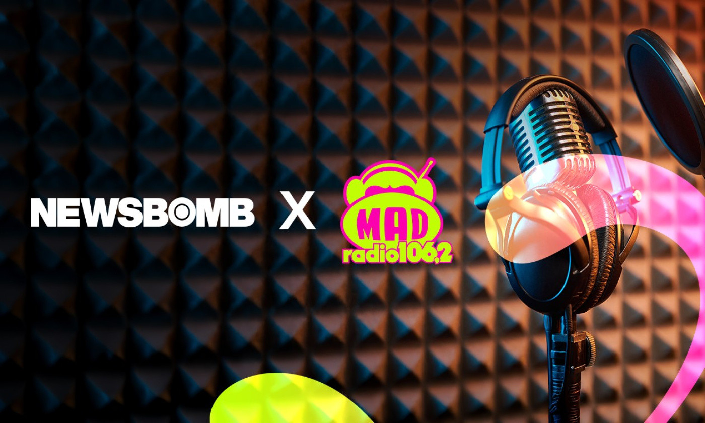 Newsbomb.gr & Mad join forces: News get a voice through Mad Radio 106.2 